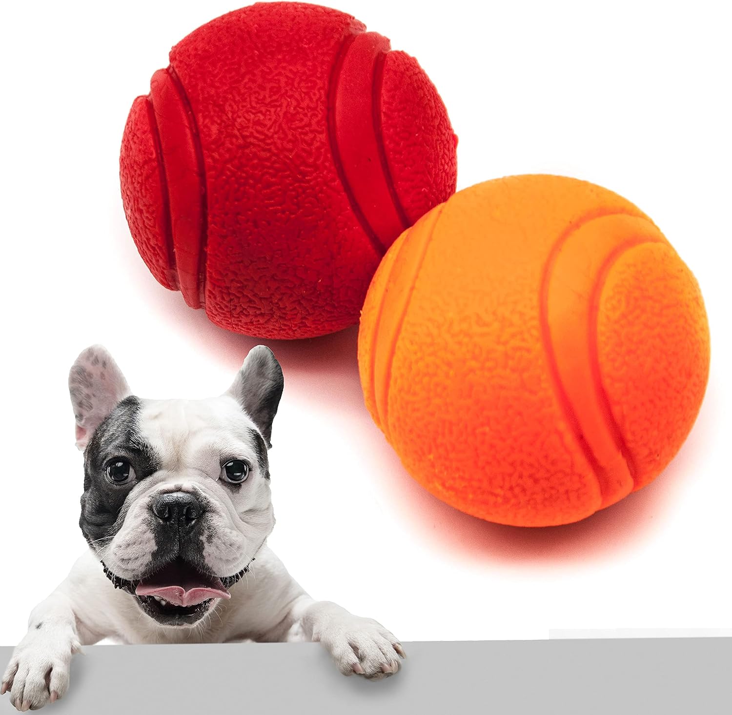 Balle en Caoutchouc Résistante pour Chien