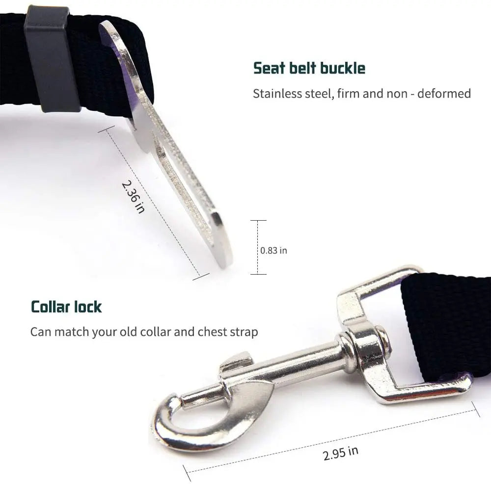 Ceinture de Sécurité Ajustable pour Chien