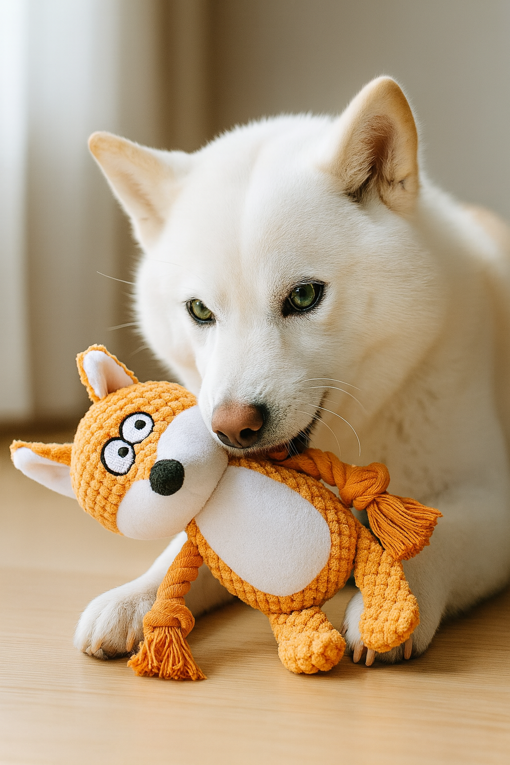 Jouet Sonore en Peluche pour Chien