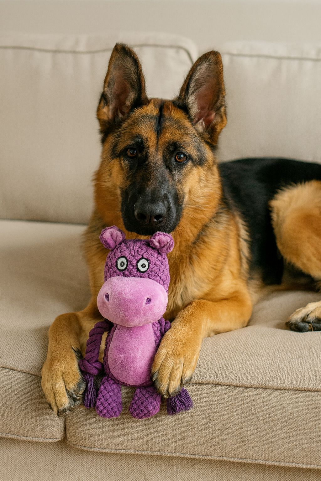 Jouet Sonore en Peluche pour Chien