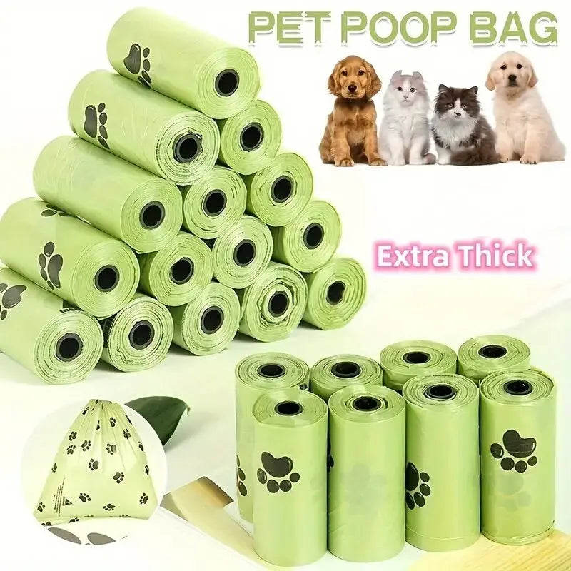 Lot de Sacs à Déjections Biodégradables