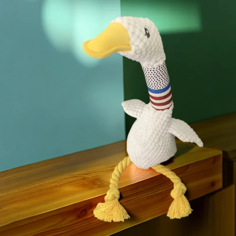 Canard Blanc Long Cou pour Chien