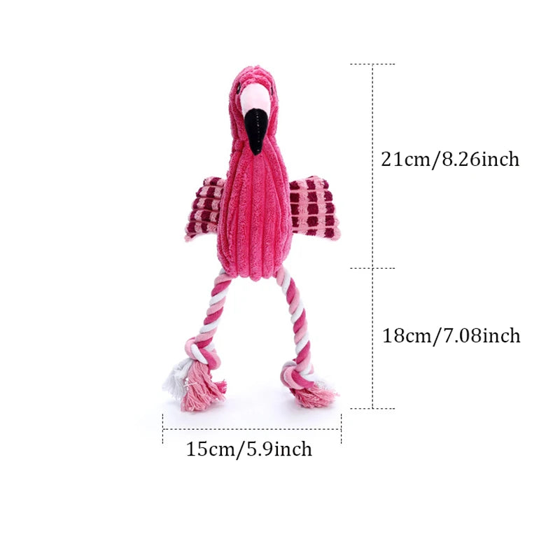 Jouet en Peluche Couinant pour Chien