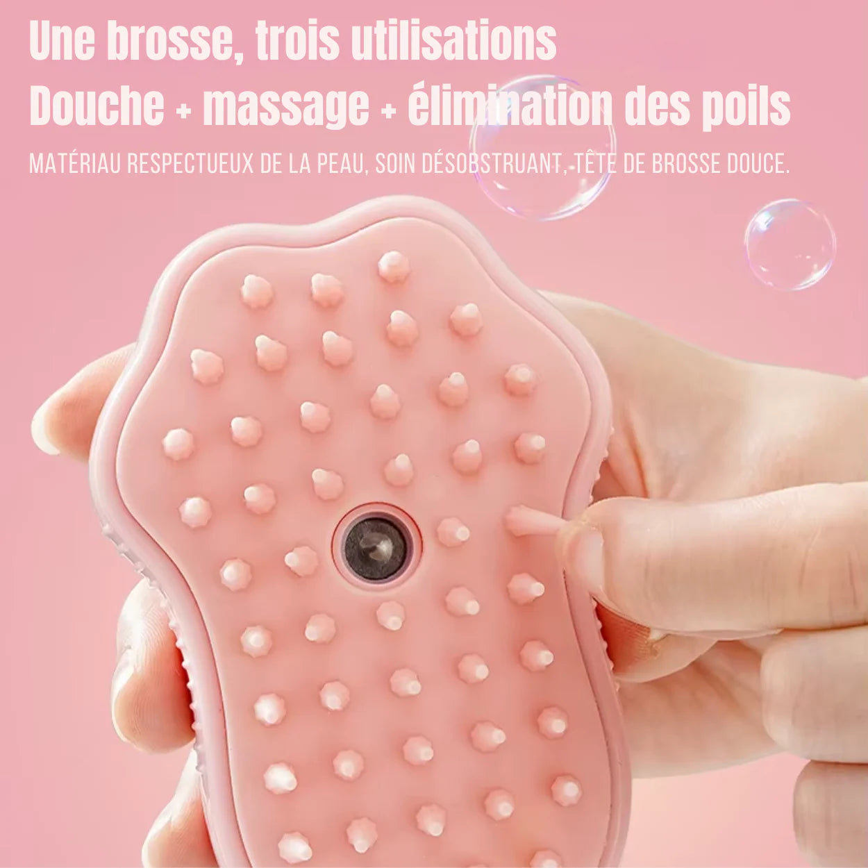 Peigne 3-en-1 pour chiens et chats