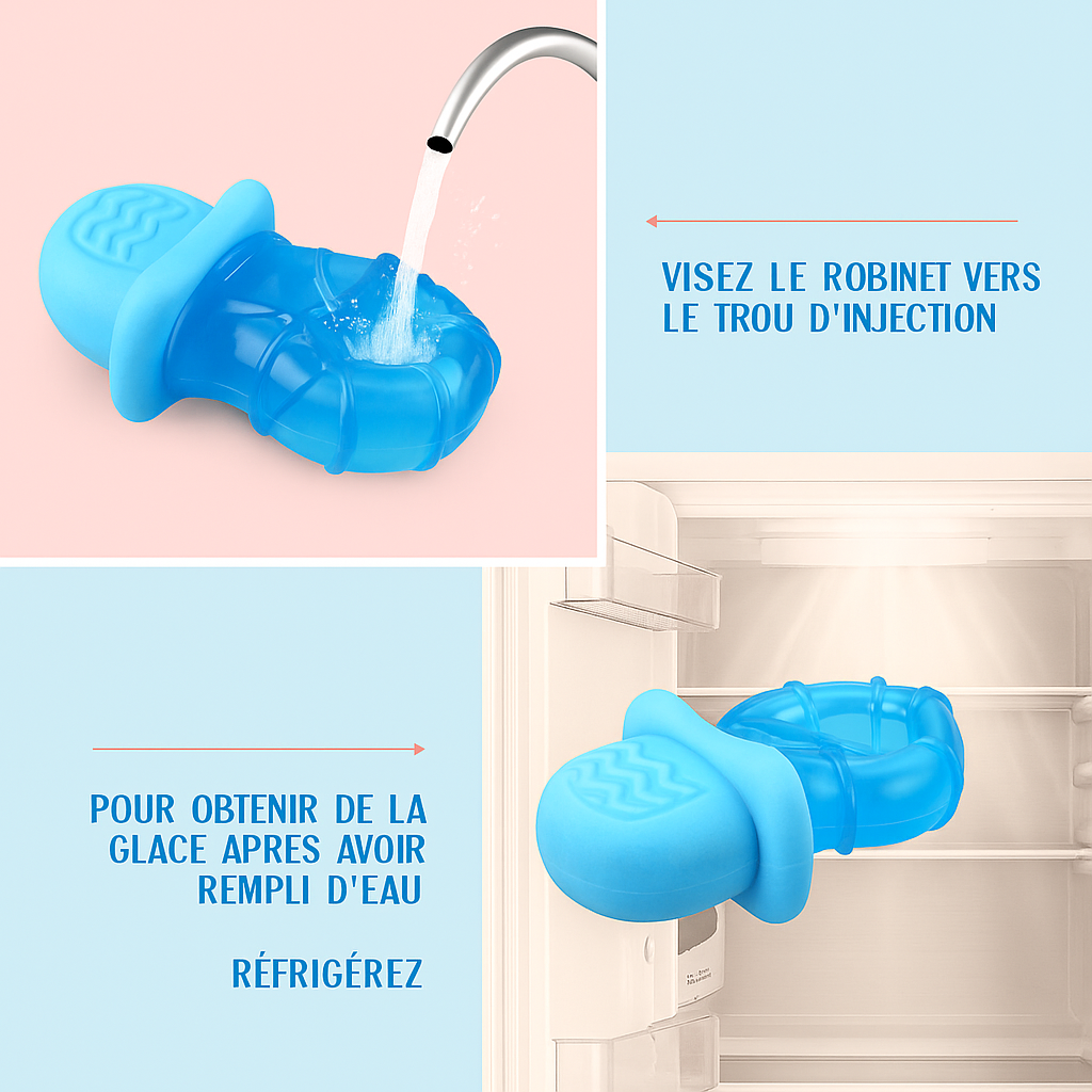 Sucette Réfrigérante - Pour les Gencives de Votre Chiot