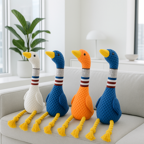 Canard Blanc Long Cou pour Chien