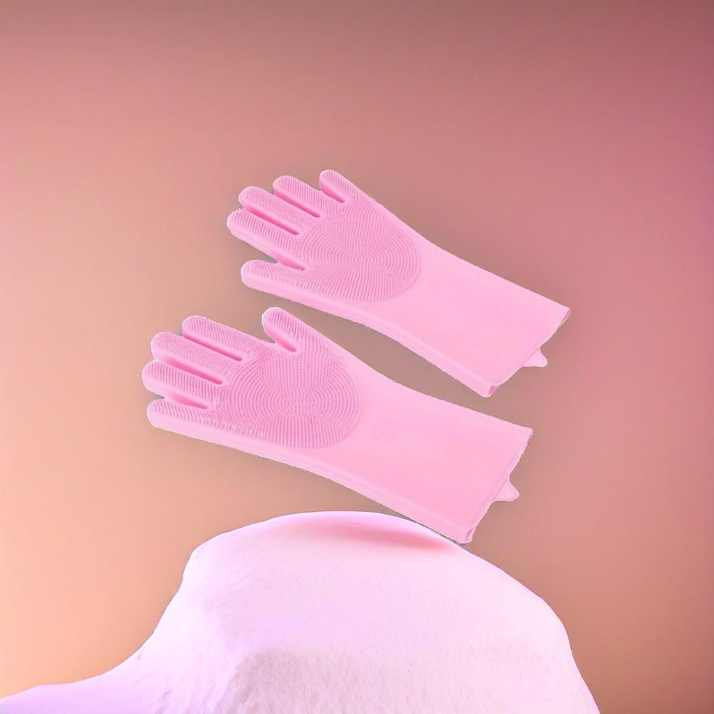 Gants de Toilettage en Silicone Écologique