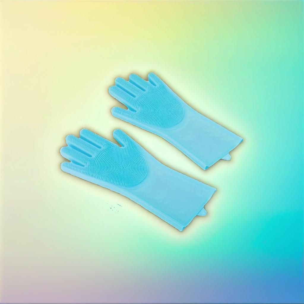 Gants de Toilettage en Silicone Écologique